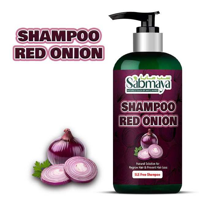 Red Onion Shampoo 🧅 Natural Solution for Regrow Hair & Prevent Hair Loss 100% Results