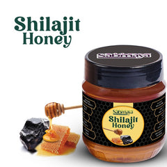 Shilajit Honey - Made with Fresh Gold Blood of Mountains, Good for Heart Health, Improves Brain Function